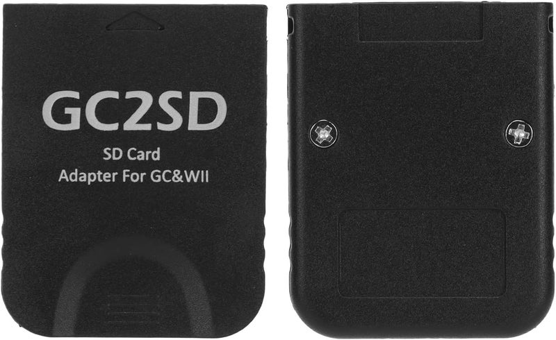 Zopsc for Storage Card Adapter, GC2SD Card Adaptor Card Reader for Consoles, Plug and Play.(Black) - Image 1